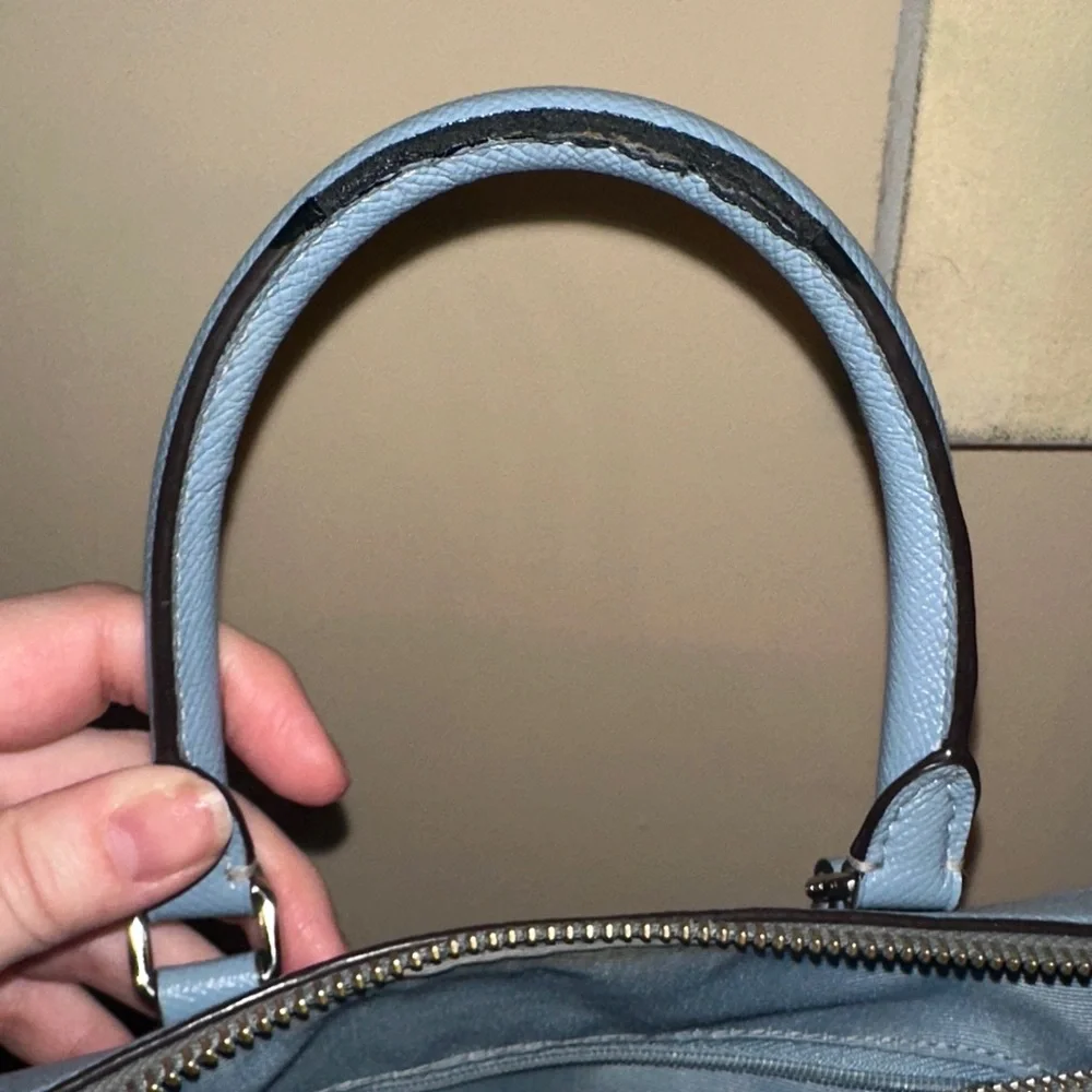 Coach Light Blue Crossbody Bag - Picture 7 of 12